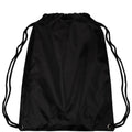 Black Nylon Draw String Bag