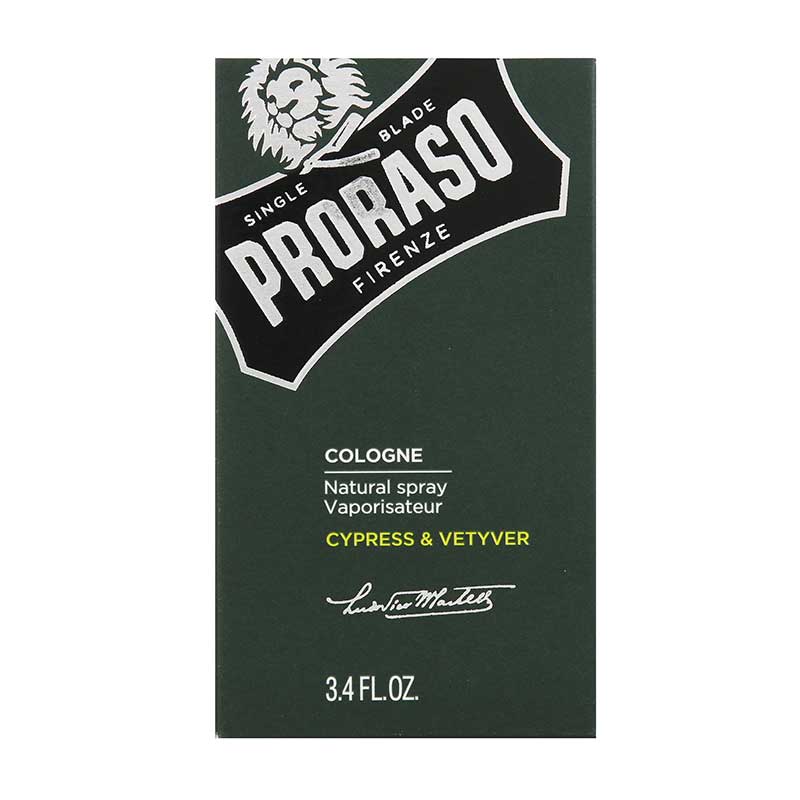 Proraso Cologne Cypress & Vetyver 100ml