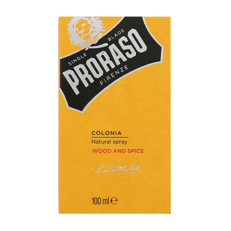 Proraso Cologne Wood & Spice 100ml