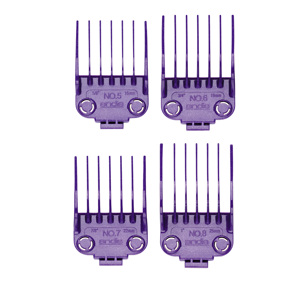 Andis Master Magnetic Comb Attachment 4 Piece Set Large #01415