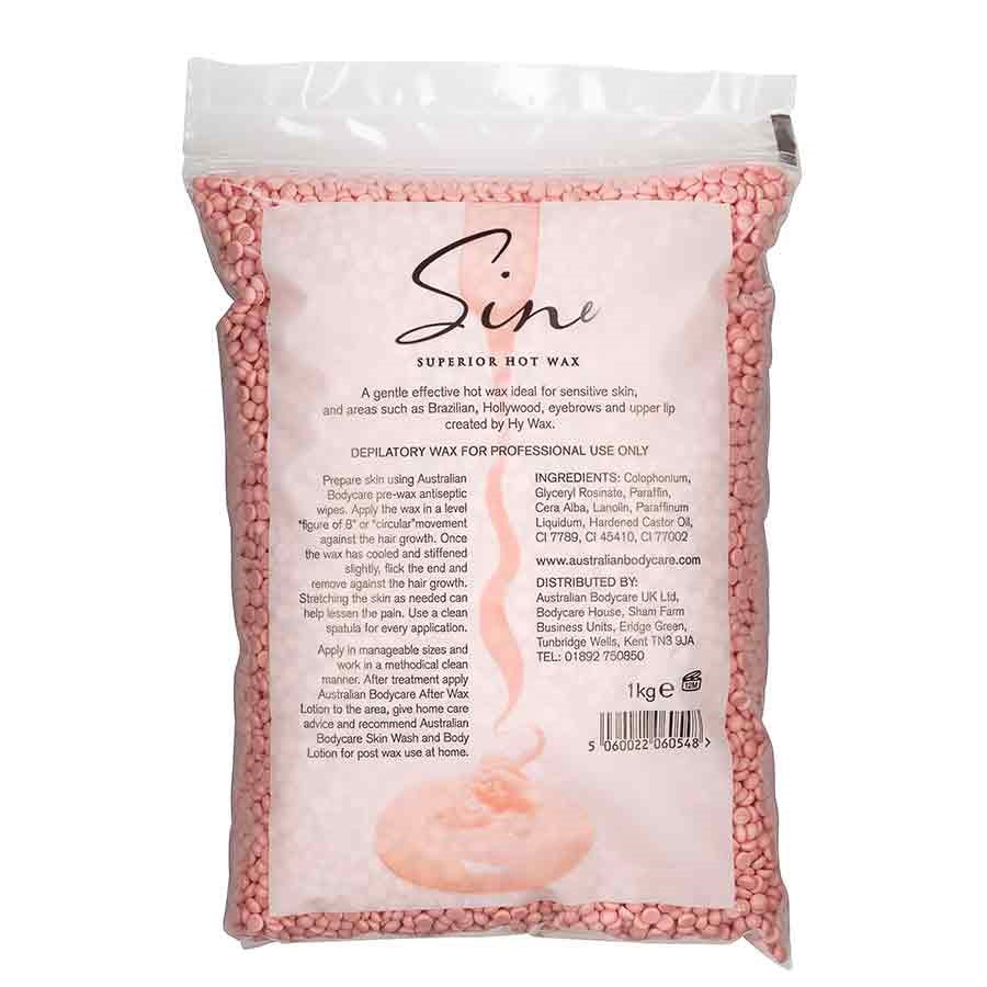 Australian Bodycare Hy-Wax Sine Pink Sensitive Hot Wax Pellets 1kg