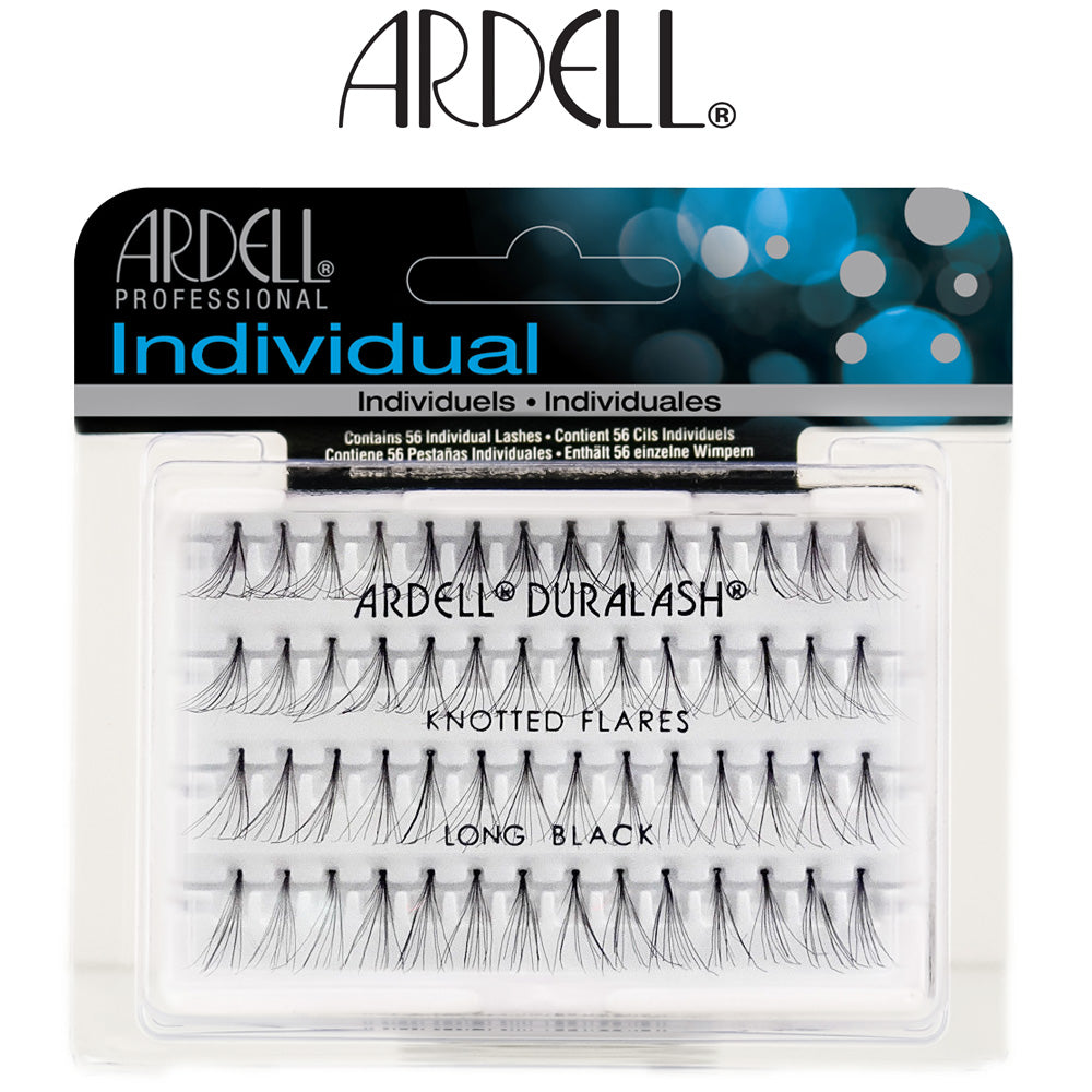 Ardell Duralash Individual Knotted Flare Eyelashes - Long Black