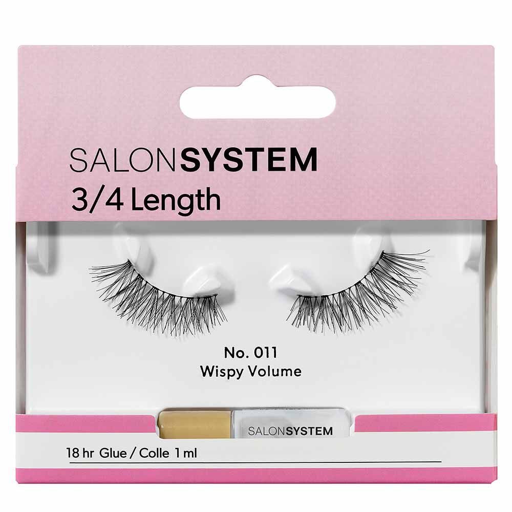 Salon System 3/4 Length No.011 Wispy Volume Lashes