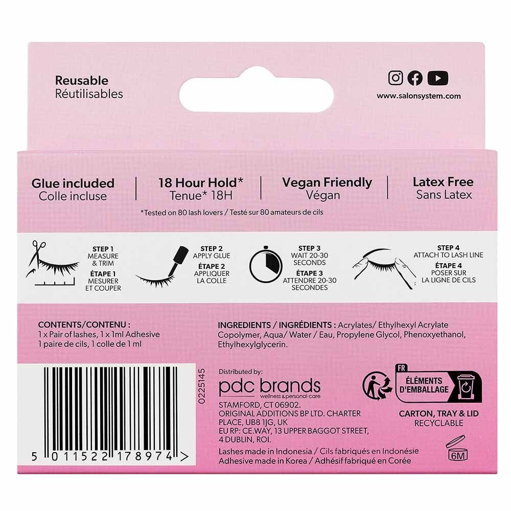 Salon System 3/4 Length No.099 Classic Volume Lashes