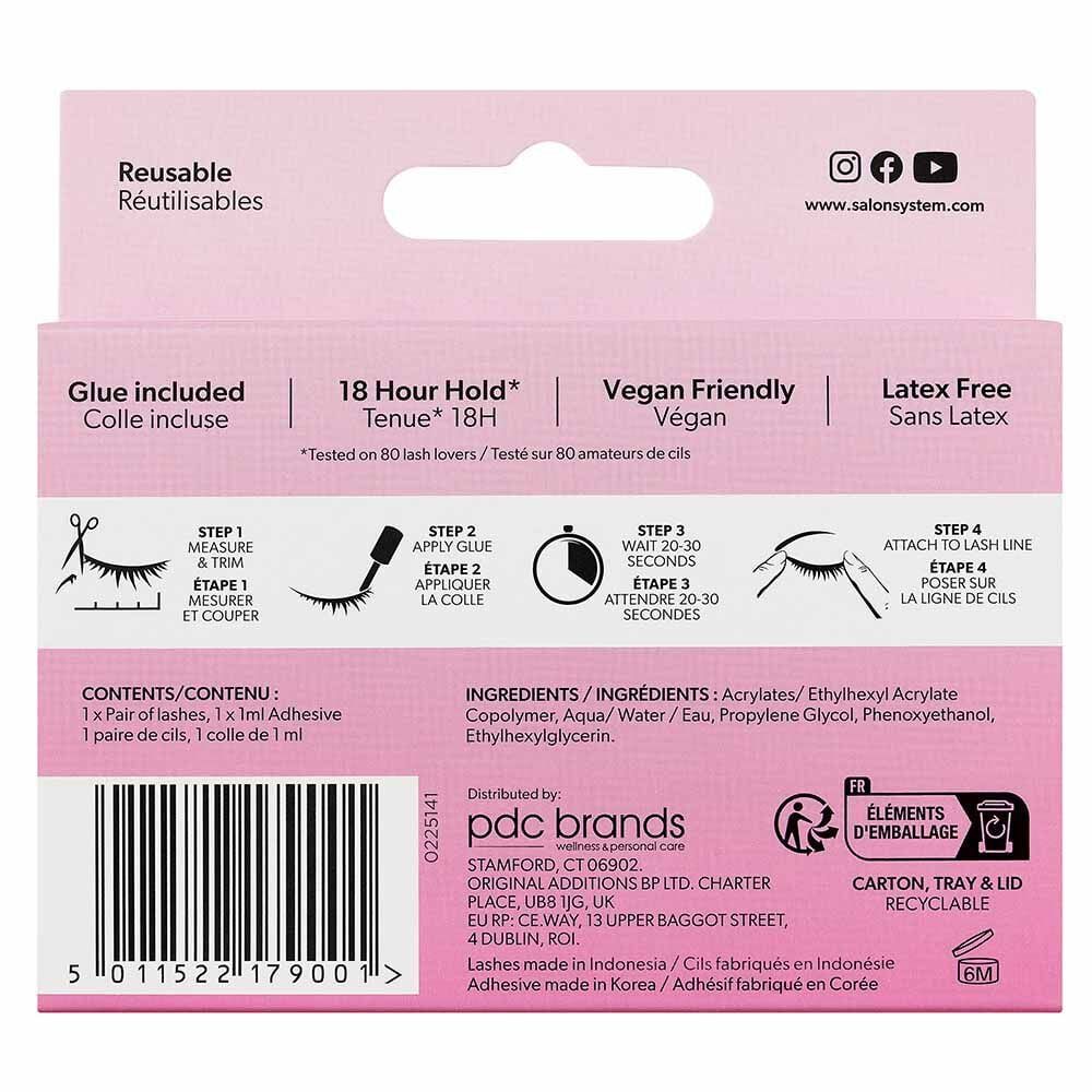 Salon System No.113 Wispy Volume Lashes