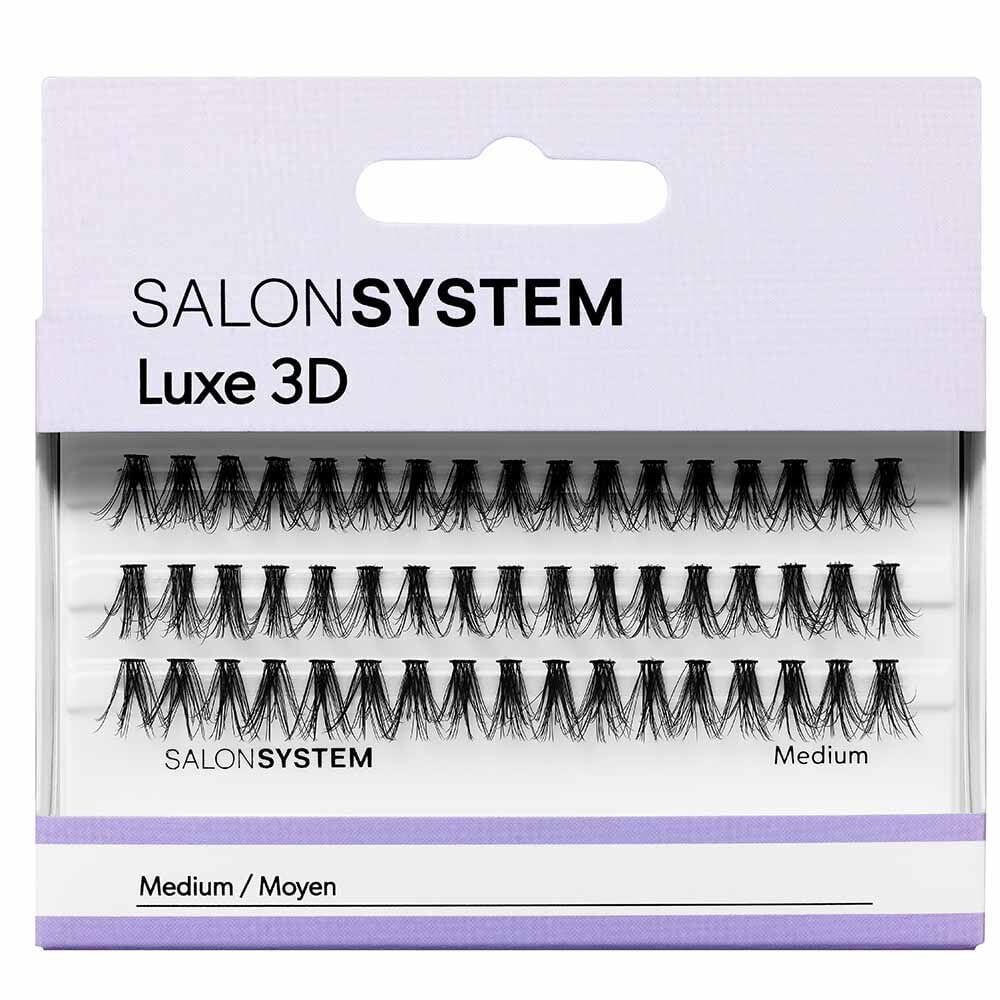Salon System Luxe 3D Medium Individual Lashes