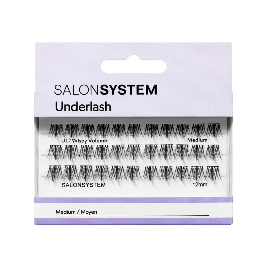 Salon System Underlash Wipsy Volume Eyelashes (Medium)