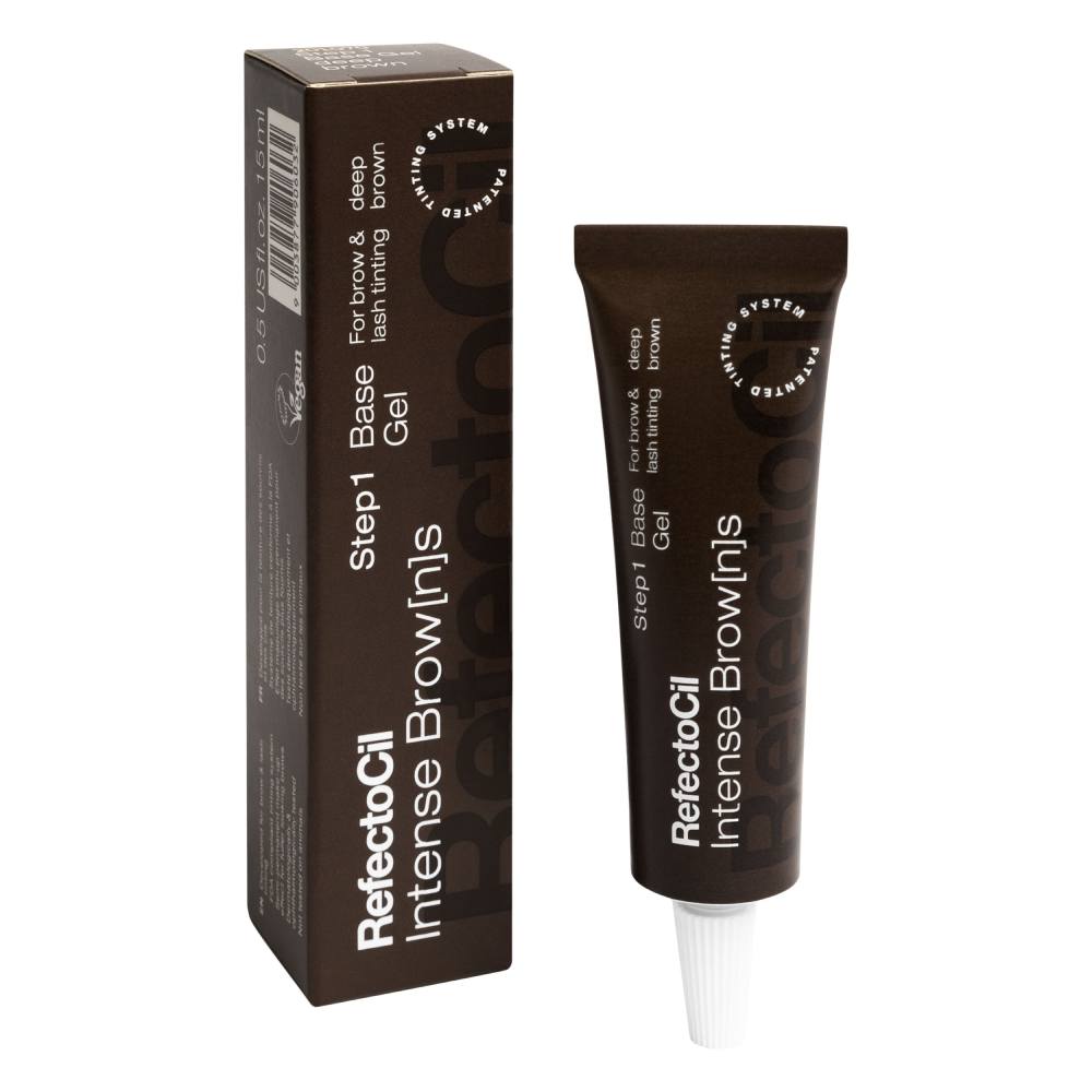 RefectoCil Intense Browns Base Gel Deep Brown 15ml