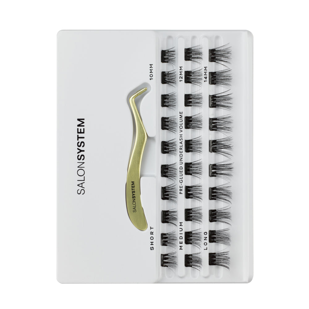Salon System Pre-Glued Mixed Underlash Kit Volume