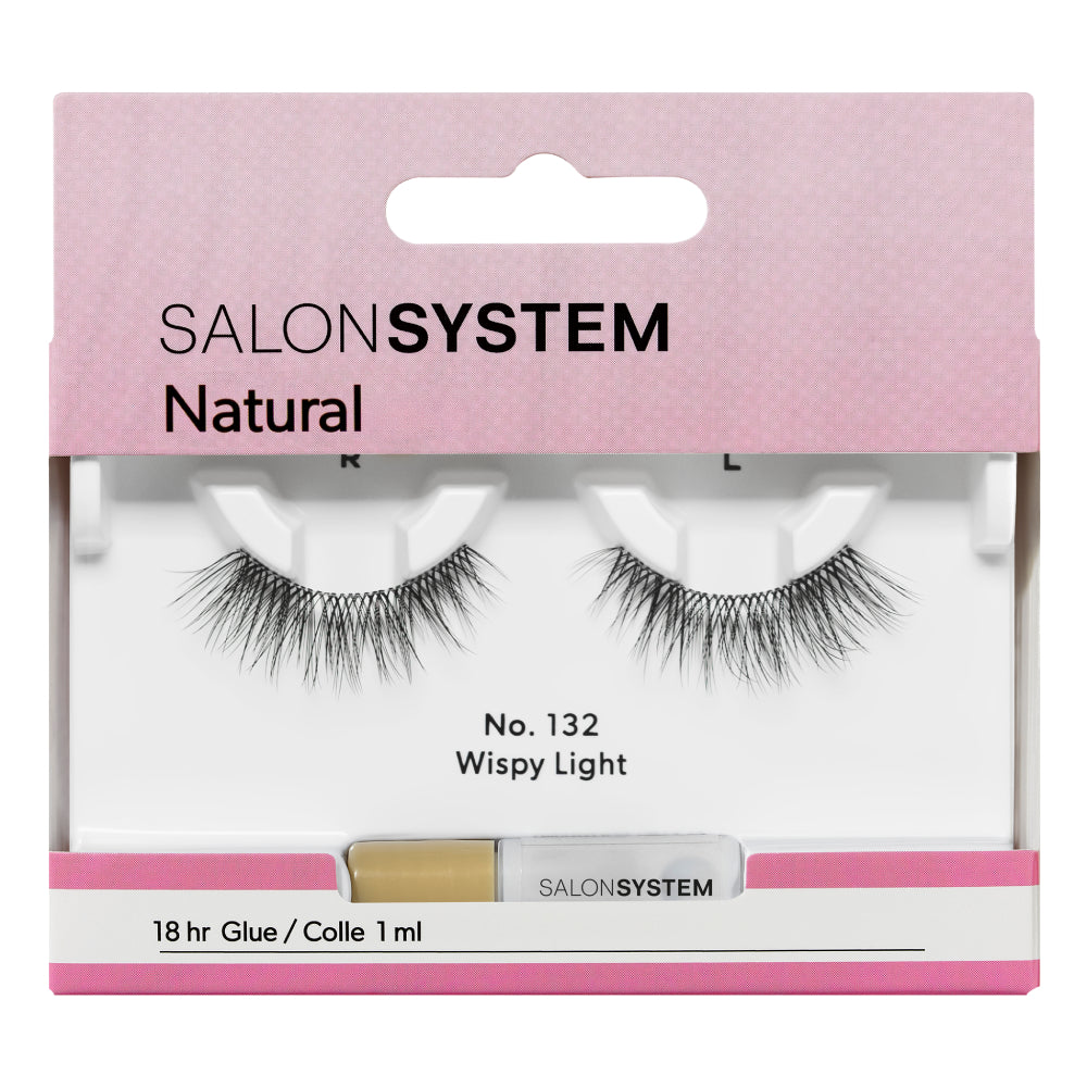 Salon System 3/4 Length No.132 Wipsy Light Lashes