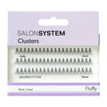 Salon System Individual Lash Clusters Fluffy Short 10mm