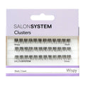 Salon System Individual Lash Clusters Wispy Short 10mm