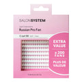 Salon System Lash Extensions Russian Pro Fan C Curl 5D 0.07 11mm