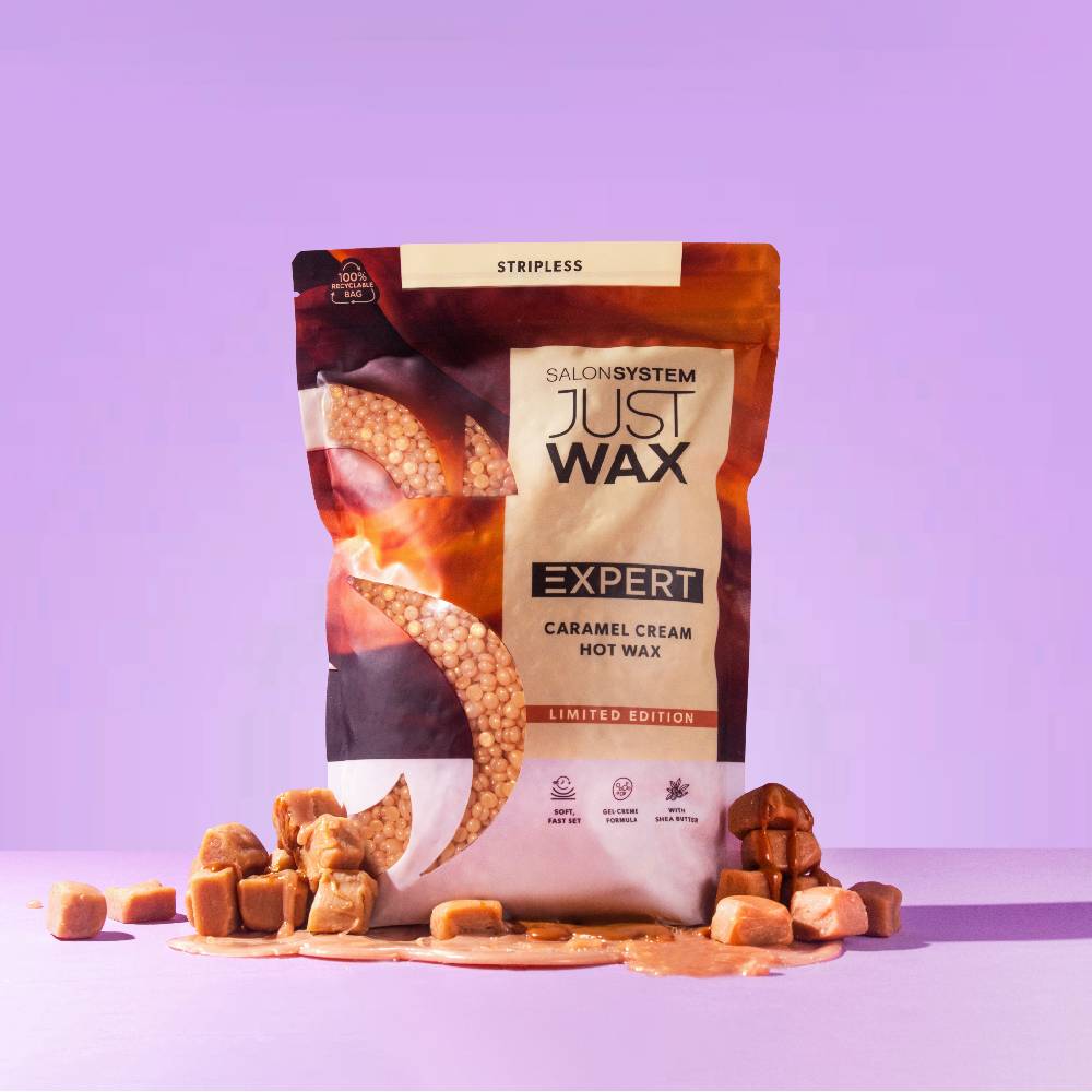 Salon System Just Wax Expert Caramel Cream Hot Wax 700g