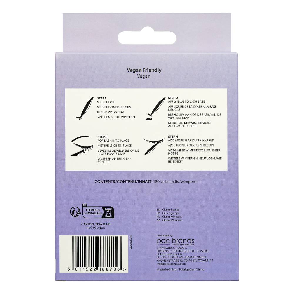 Salon System Cluster Lashes Hybrid Short Value Pack