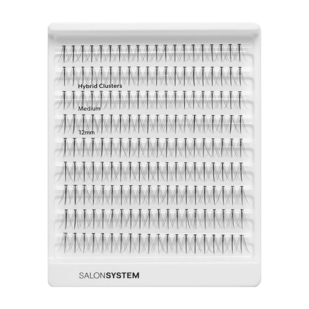 Salon System Cluster Lashes Hybrid Medium Value Pack
