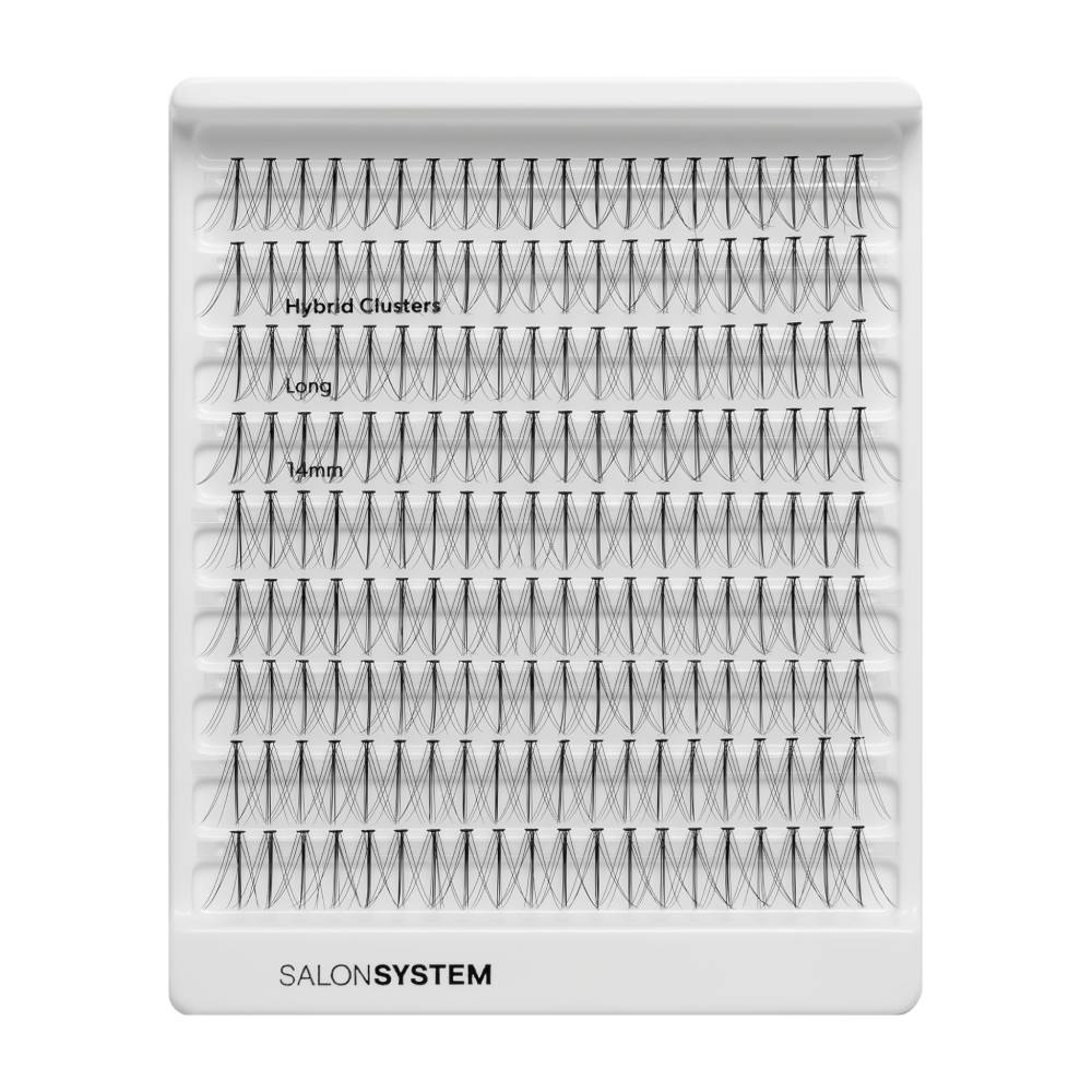 Salon System Cluster Lashes Hybrid Long Value Pack