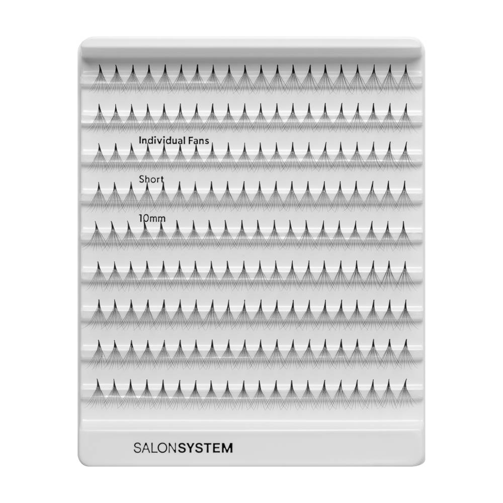 Salon System Individual Lash Fans Classic Short Value Pack