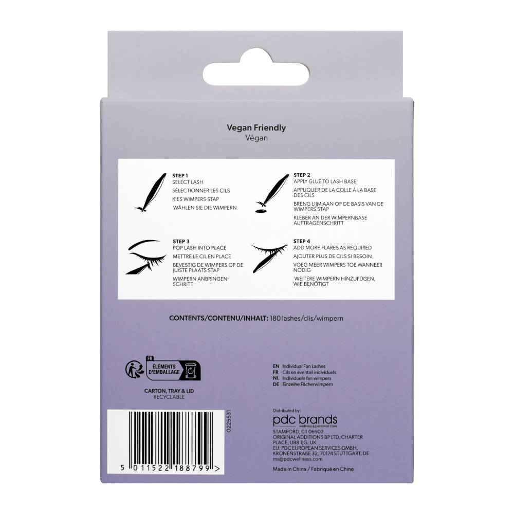 Salon System Individual Lash Fans Classic Medium Value Pack