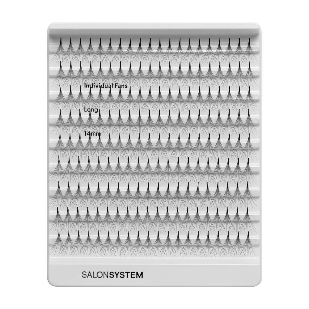Salon System Individual Lash Fans Classic Long Value Pack