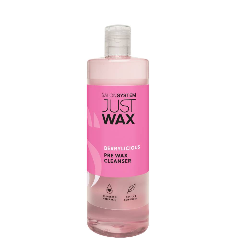 Salon System Just Wax Berrylicious Pre Wax Cleanser 500ml
