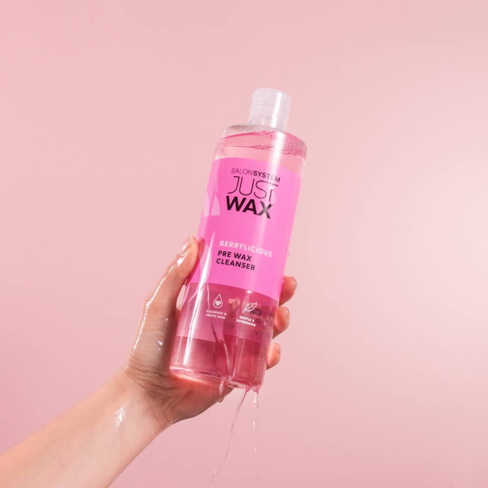 Salon System Just Wax Berrylicious Pre Wax Cleanser 500ml