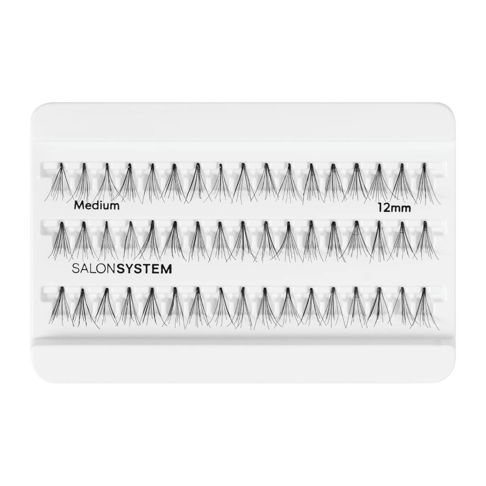 Salon System Individual Lashes Ultra Black - Medium