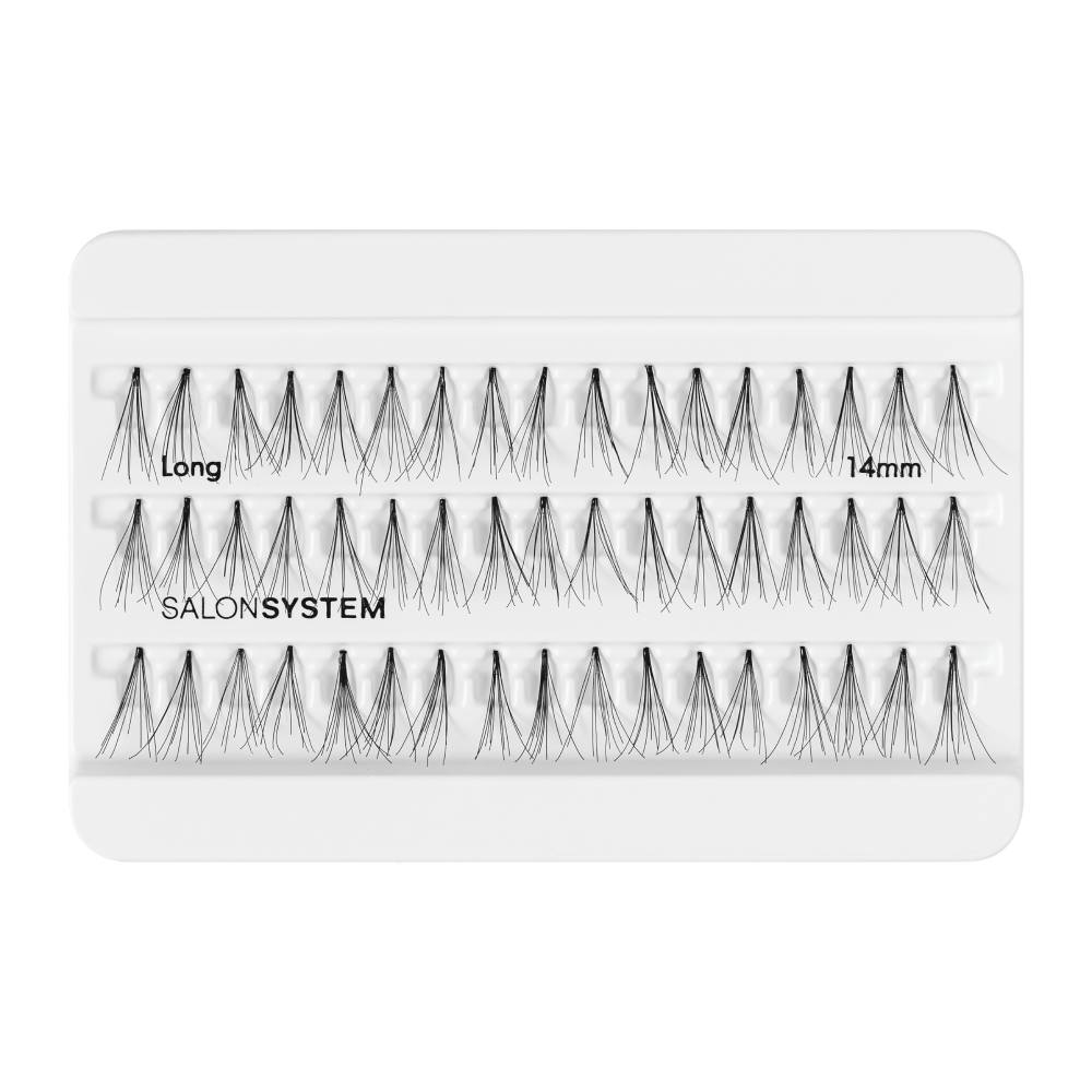 Salon System Individual Lashes Ultra Black - Long
