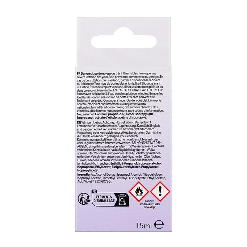 Salon System Individual Semi-Permanent Eyelash Adhesive Clear Glue 15ml