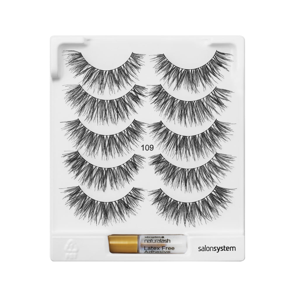 Salon System Naturalash Texture 109 Strip Lashes Multipack (5)
