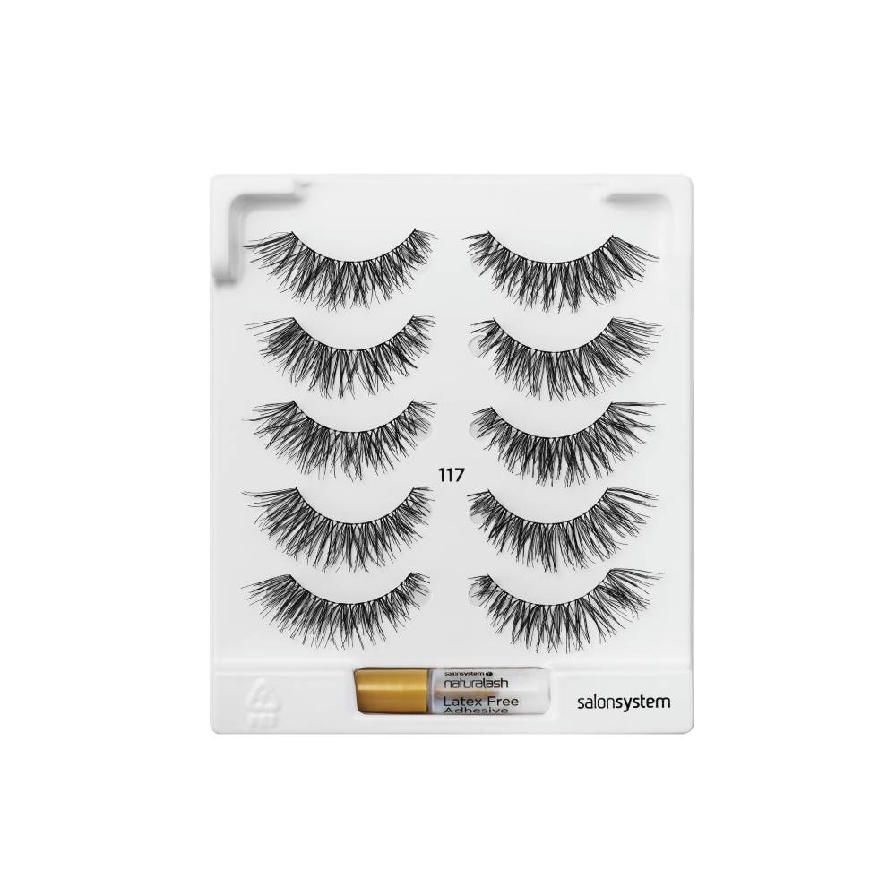Salon System Naturalash Texture 117 Strip Lashes Multipack (5)