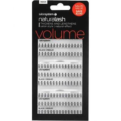 Salon System Individual Flare Eye Lashes - Medium - 3 for 2