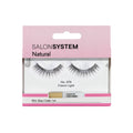Salon System Naturalash Re-Usable Strip Eyelashes - Black - 070