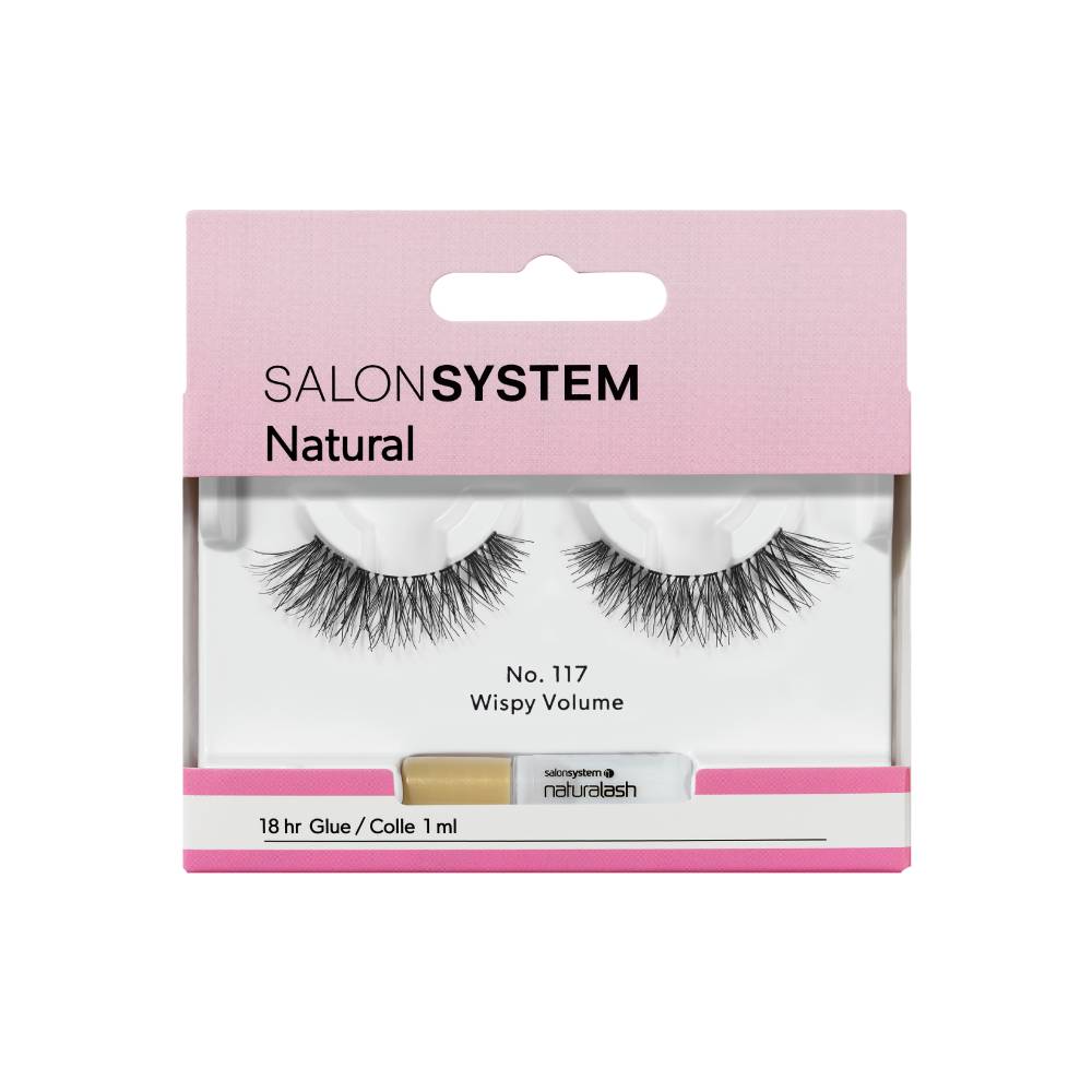 Salon System Naturalash Texture Lashes - Black - 117
