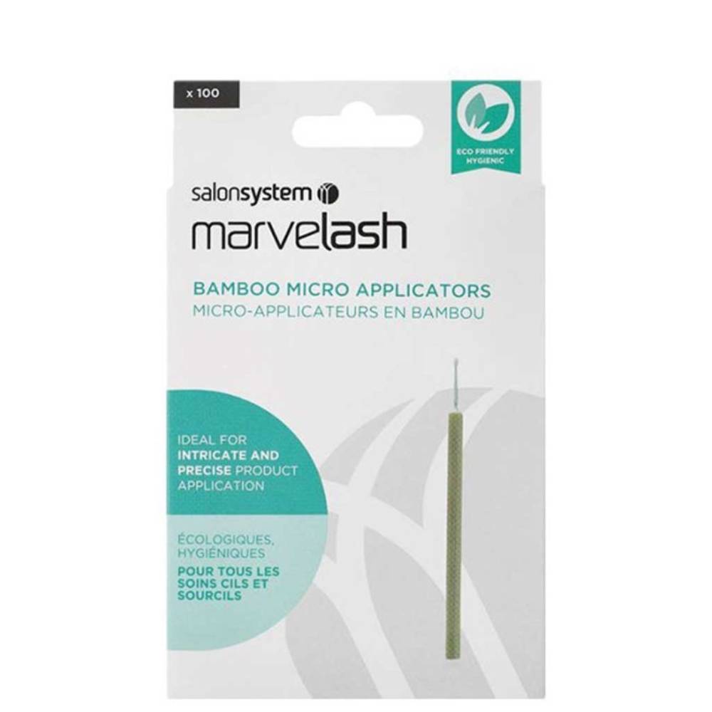 Salon System Marvelash Bamboo Micro Applicators (100)
