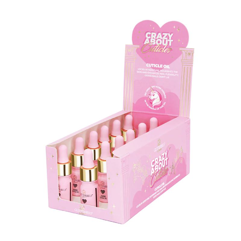 Glitterbels Almond Cuticle Oil Salon Pack 18x5ml