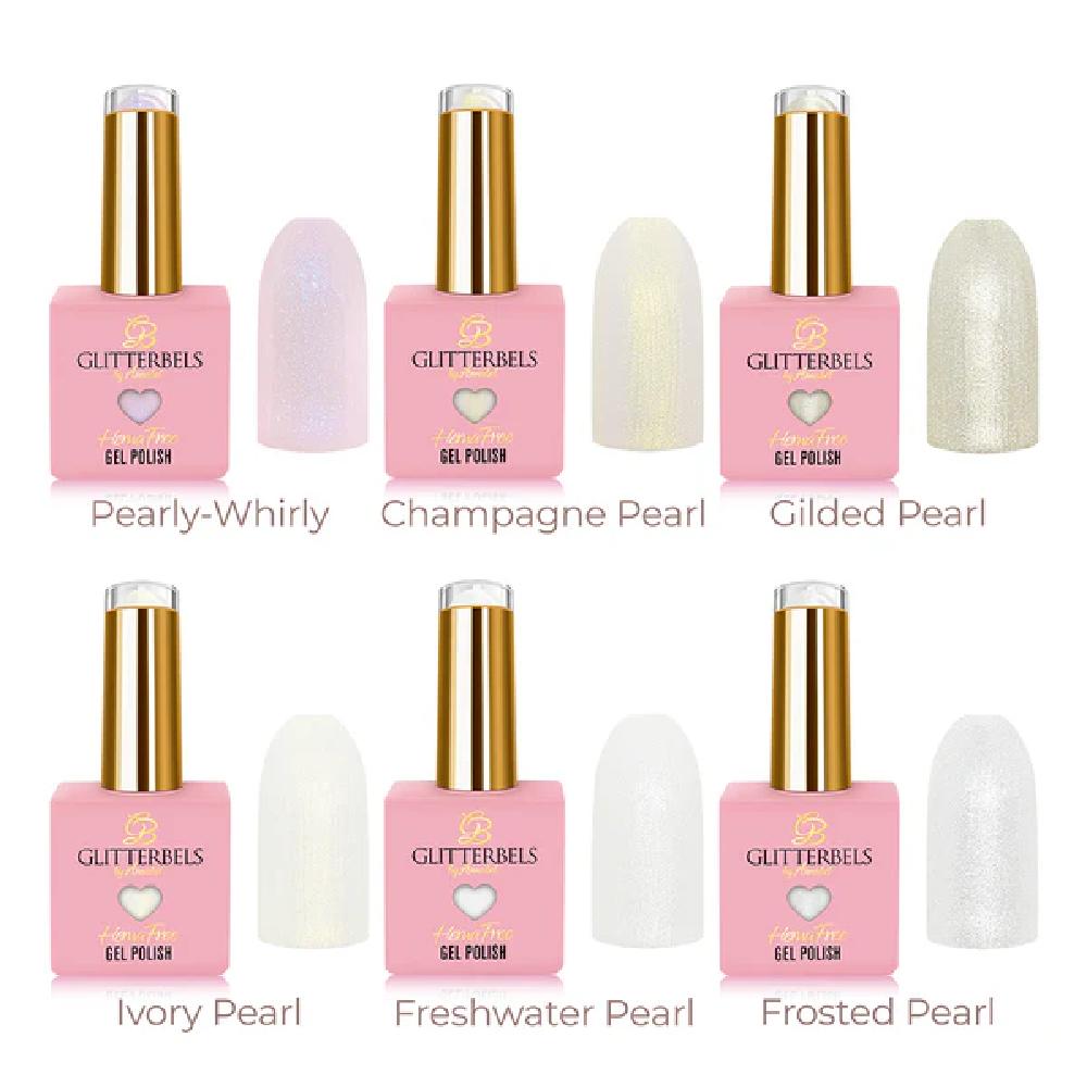 Glitterbels Hema Free Gel Polish Precious Pearl Gel Collection