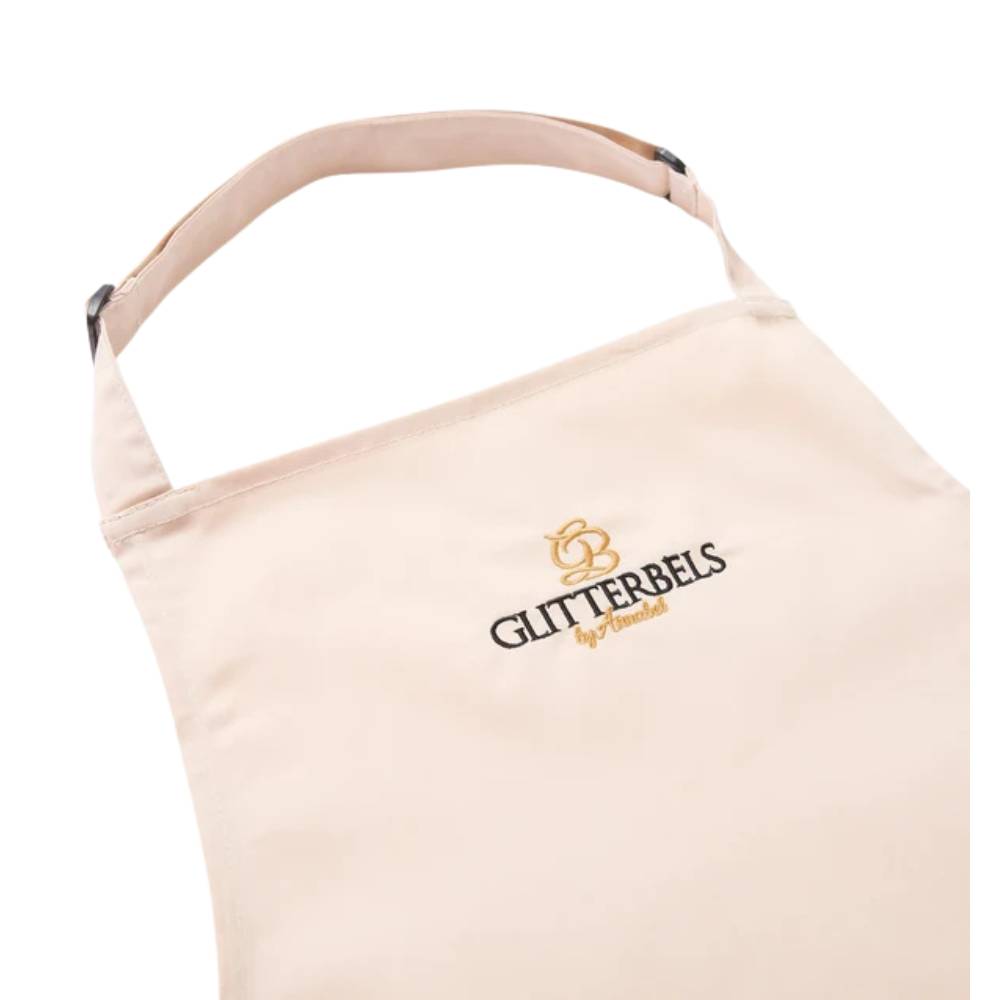 Glitterbels Full Apron Beige