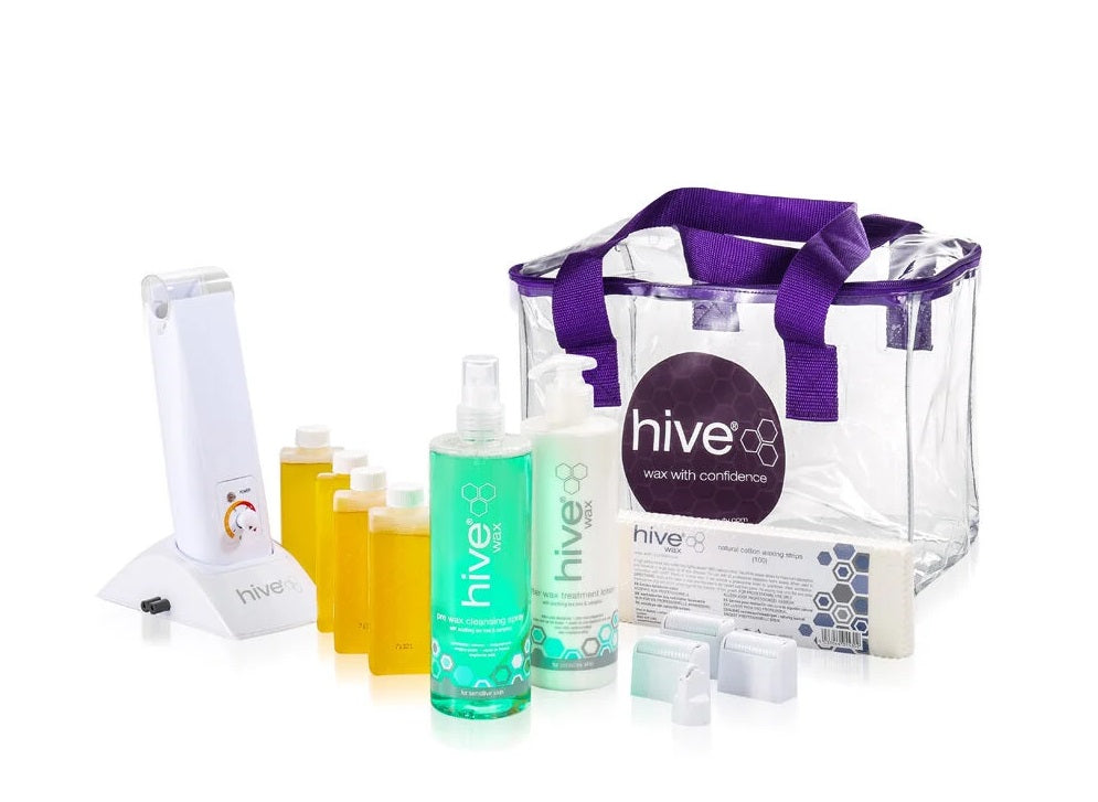 Hive Hand Held Roller Waxing Starter Kit