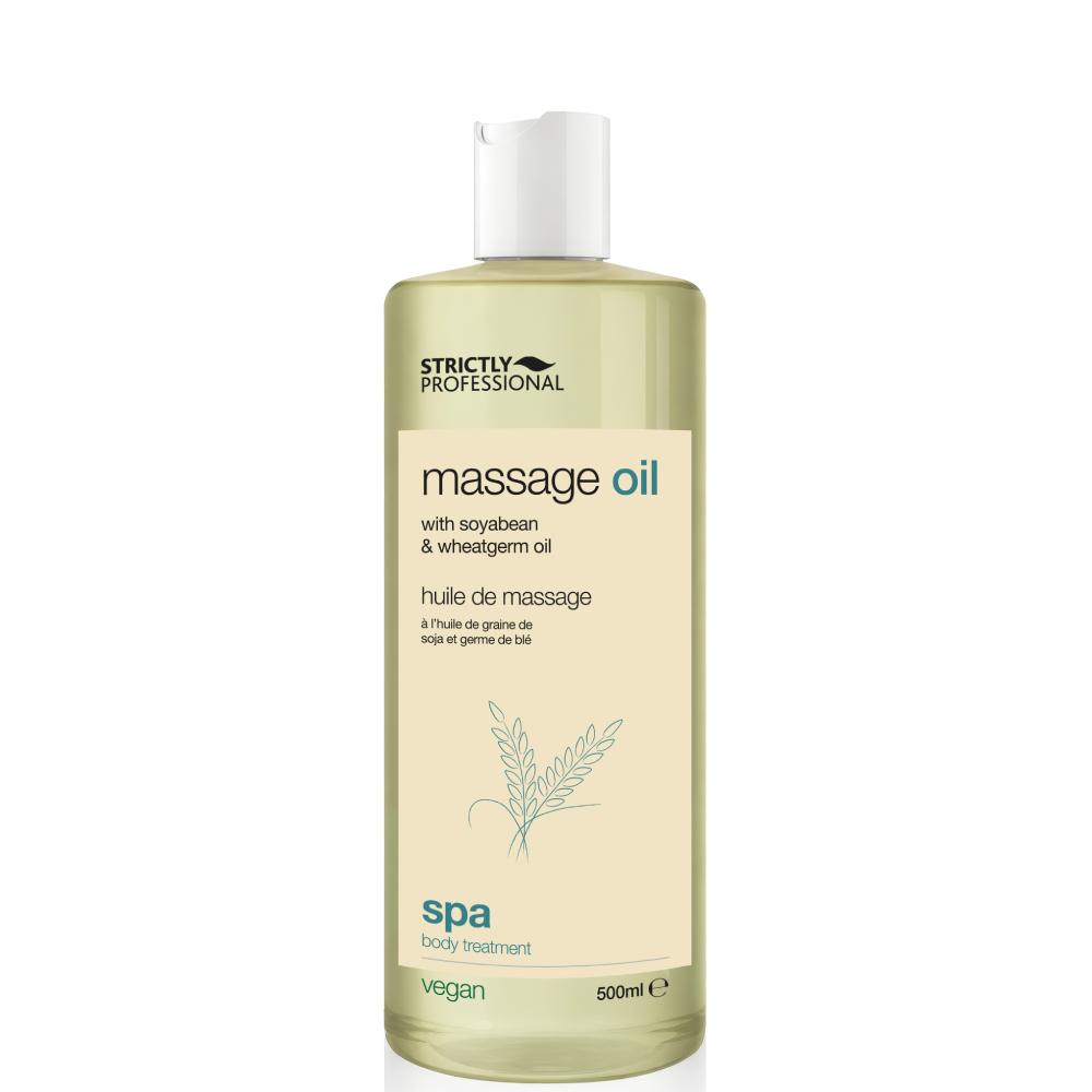 Strictly Professional Massage Oil With Soya Bean & Wheatgerm 500ml
