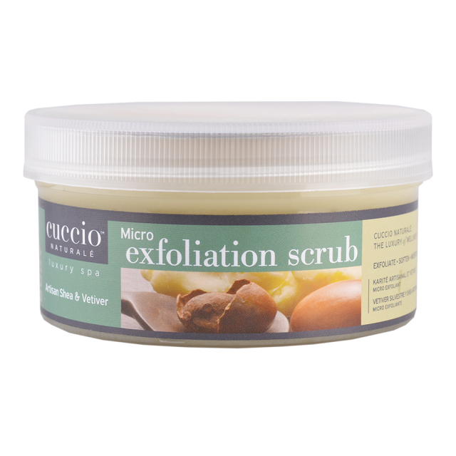 Cuccio Micro Exfoliation Scrub Artisan Shea & Vetiver 453g