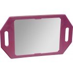 Kodo Two Handed Mirror - Fuchsia
