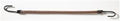 Sibel Elastic Bands with Hook (12) - Brown