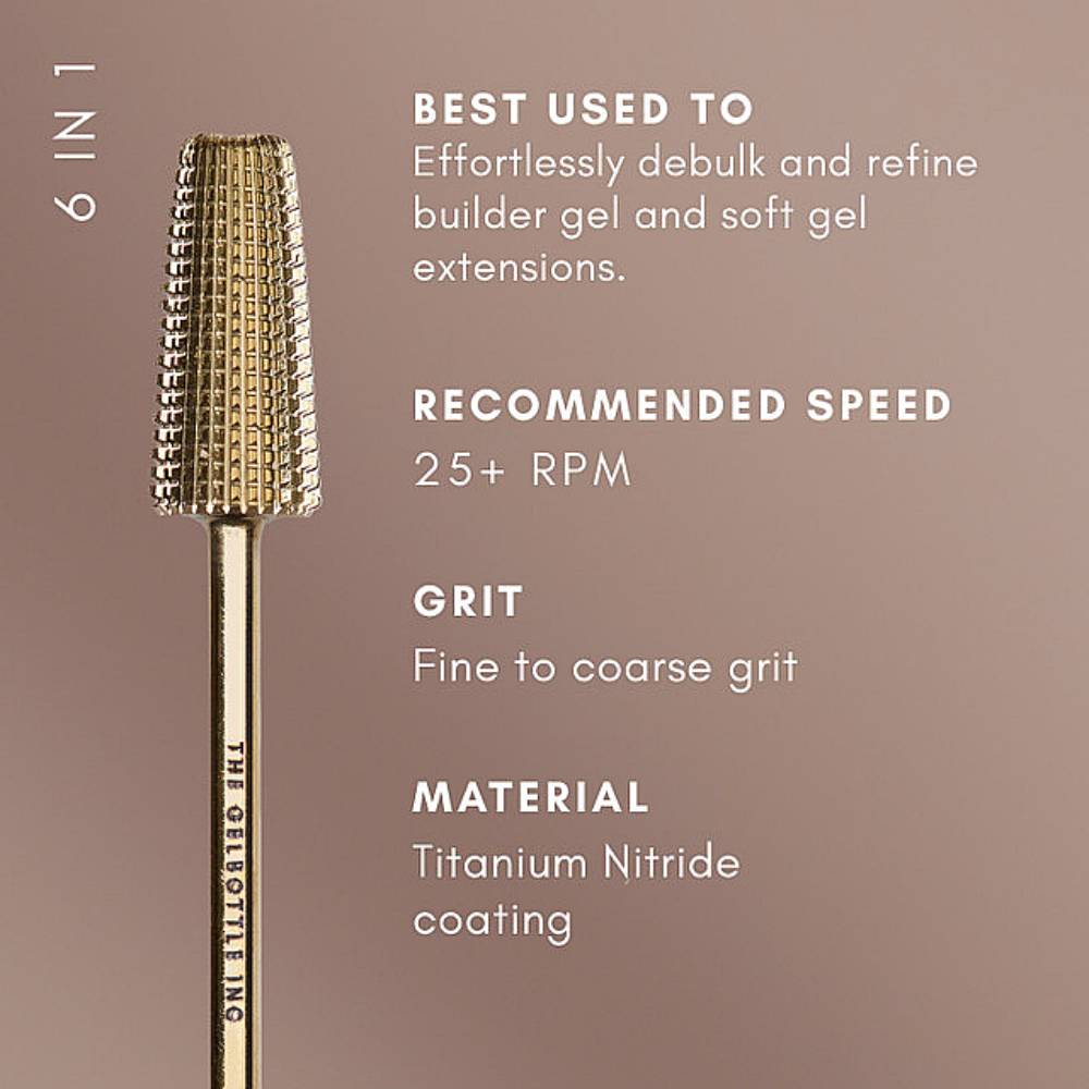 The GelBottle Inc 6 in 1 E-File Bit
