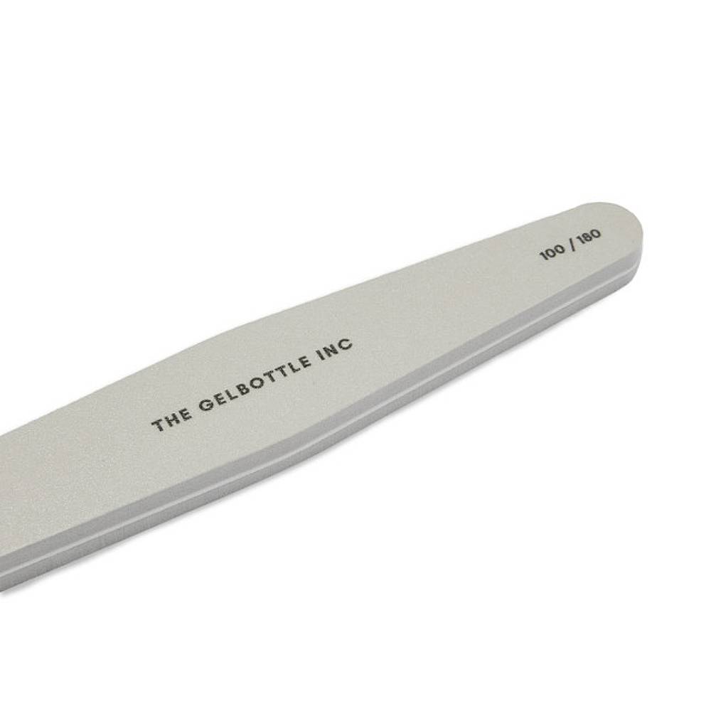 The GelBottle Inc 100/180 Grey Coffin Nail File (5)