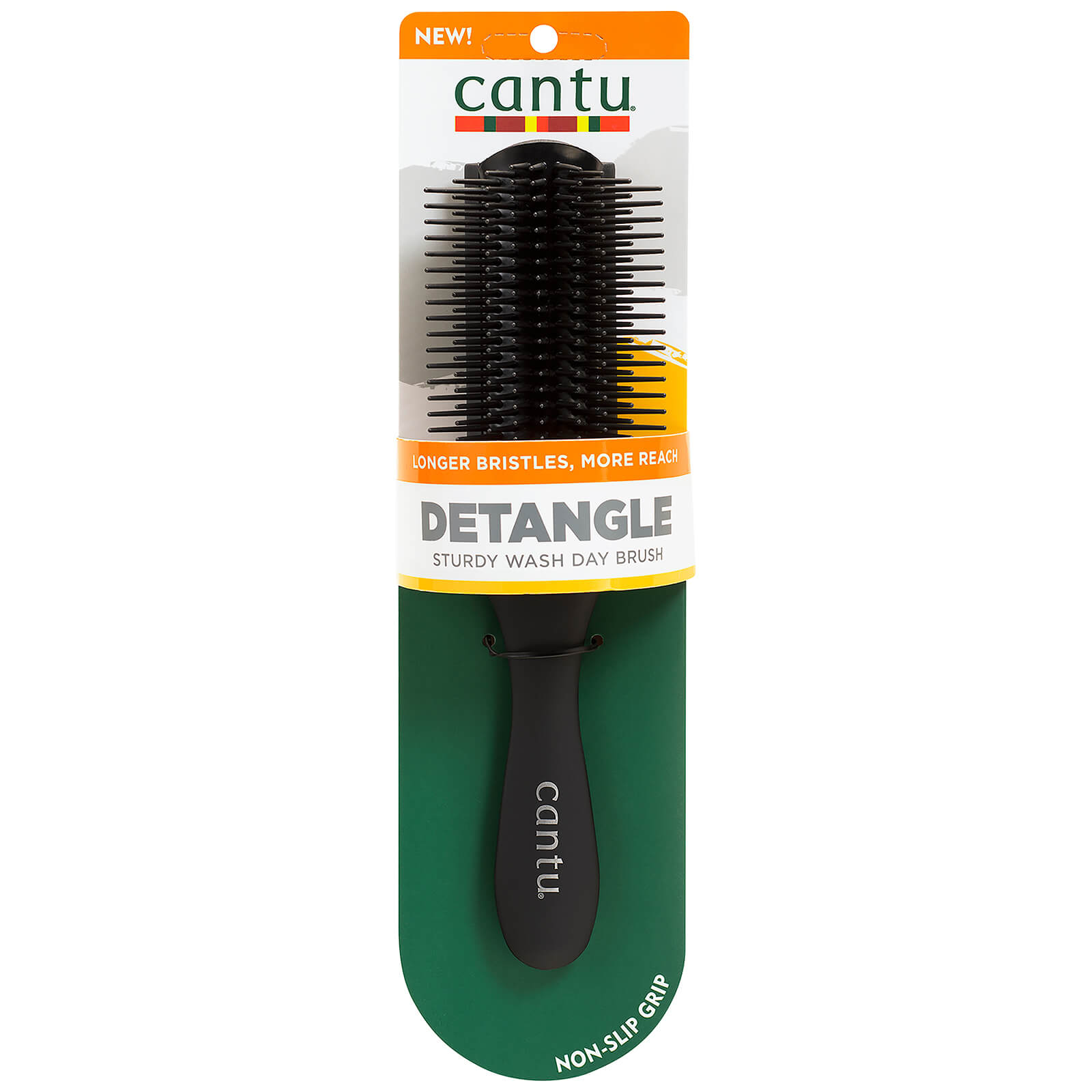 Cantu Detangle Sturdy Wash Day Brush - Black