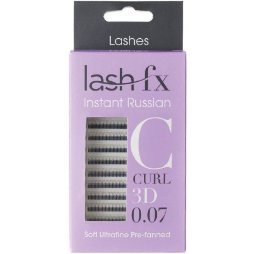 Lash FX Instant Russian 3D C Curl 0.07 9mm