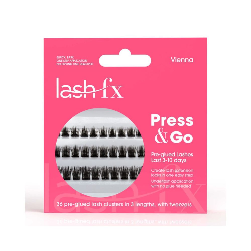 Lash FX Press & Go Pre-Glued Lash Clusters Vienna