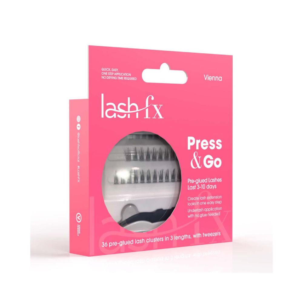 Lash FX Press & Go Pre-Glued Lash Clusters Vienna