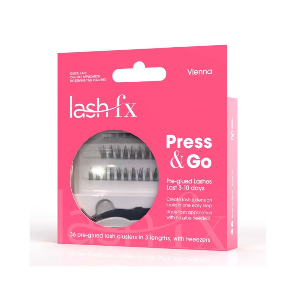 Lash FX Press & Go Pre-Glued Lash Clusters Vienna